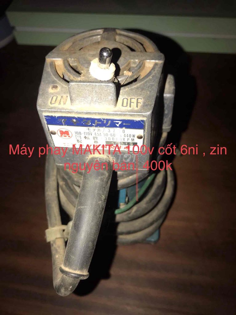Máy phay Makita 100V 6mm Nguyên zin. Mua bán Đồ chuyên dụng, Giống nuôi trồng tại Thành phố Biên Hòa Đồng Nai được đăng bởi Vương  hình 1