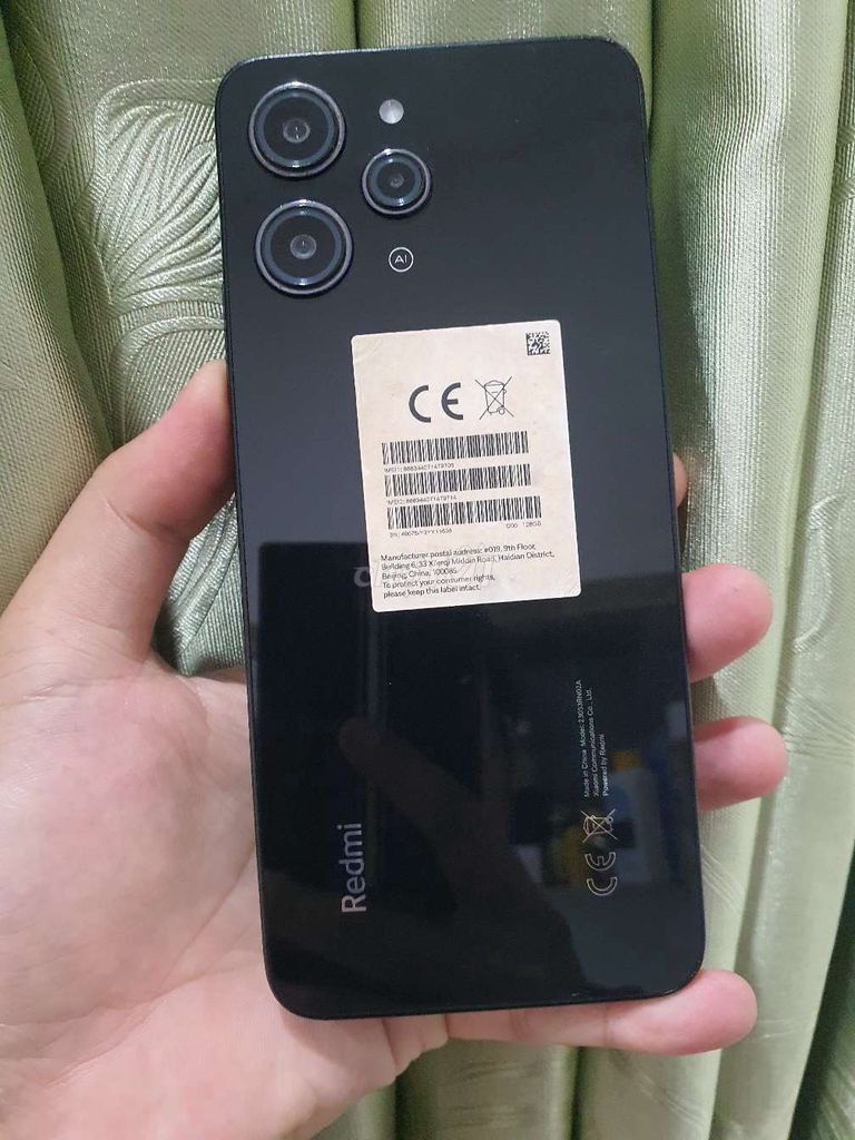 Xiaomi Redmi 12 8/128GB Đen. Mua bán Điện thoại tại Quận Hải Châu Đà Nẵng được đăng bởi Tamnv hình 1
