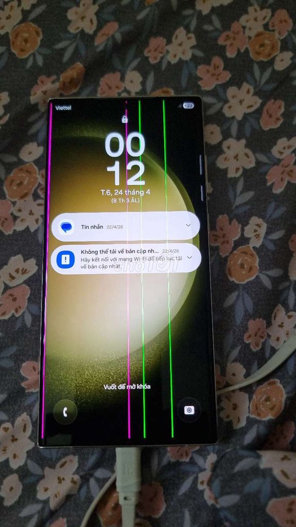Samsung S23 Ultra 512GB Xanh lá Lỗi cam, màn sọc. Mua bán Điện thoại tại Quận Gò Vấp Tp Hồ Chí Minh được đăng bởi Nguyễn Huy Hoàng hình 1