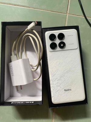 🔥 BÁN REDMI K70 TRẮNG 12GB/256GB – FULLBOX 🔥