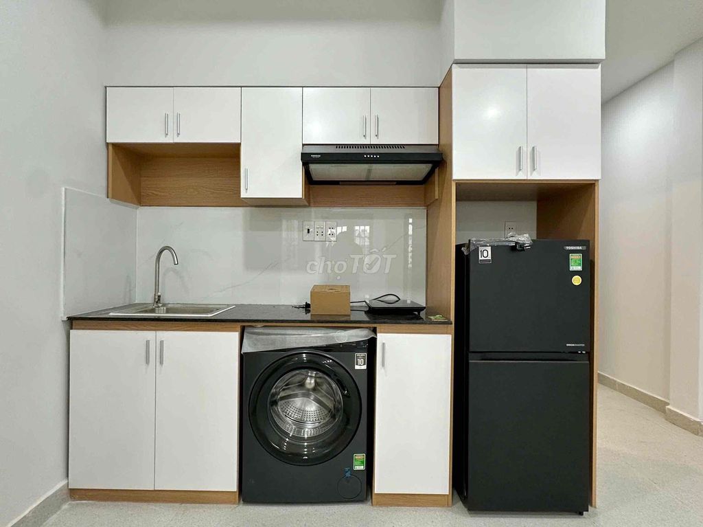 1-местный недавно построенный балкон площадью 40 м2 в Куанг Чунге - Go Vap