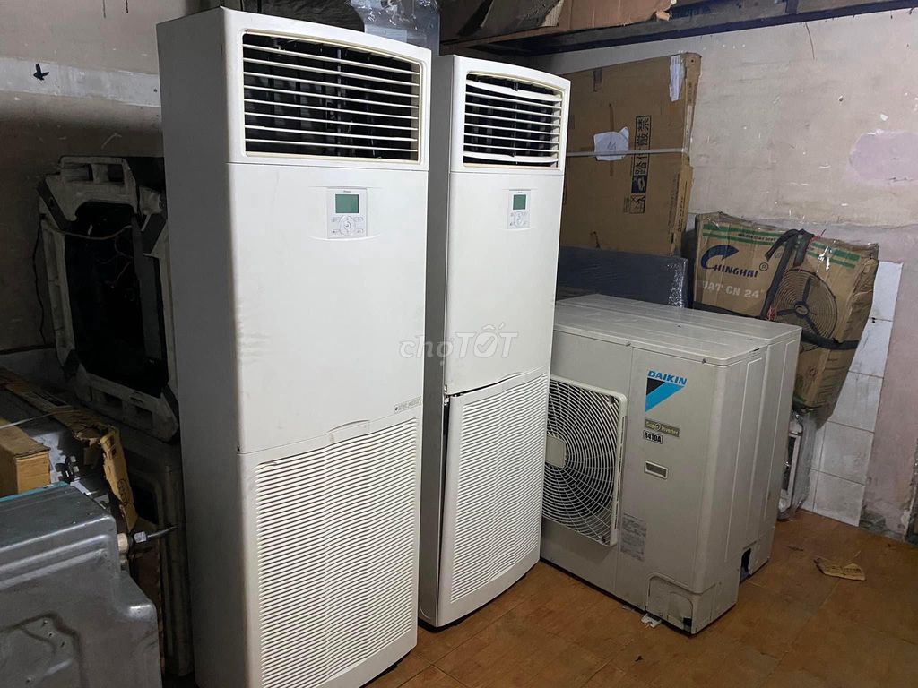 Máy Lạnh Tủ đứng Daikin 5hp Inverter Vip -sẵn 4 bộ