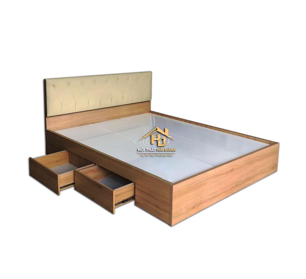 Giường ngủ gỗ công nghiệp 1m6