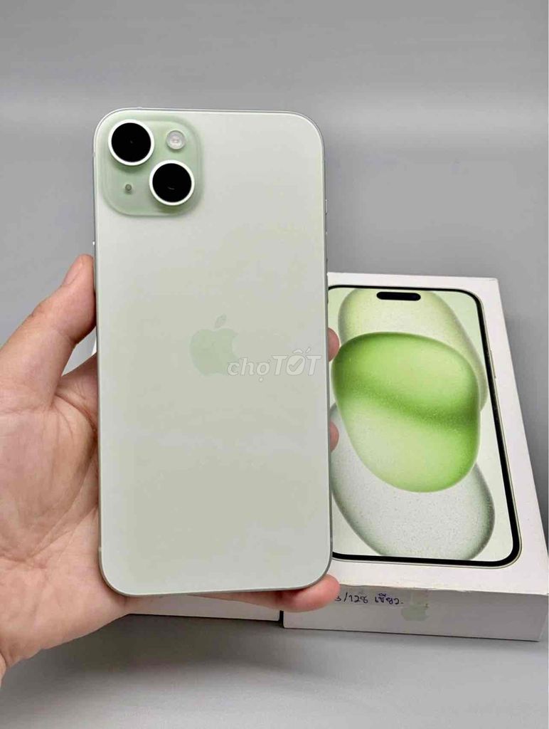 iPhone 15 Plus 128G GREEN FULLBOX BH APPLE 03/2025. Mua bán Điện thoại tại Quận 10 Tp Hồ Chí Minh được đăng bởi iStockHCM hình 1