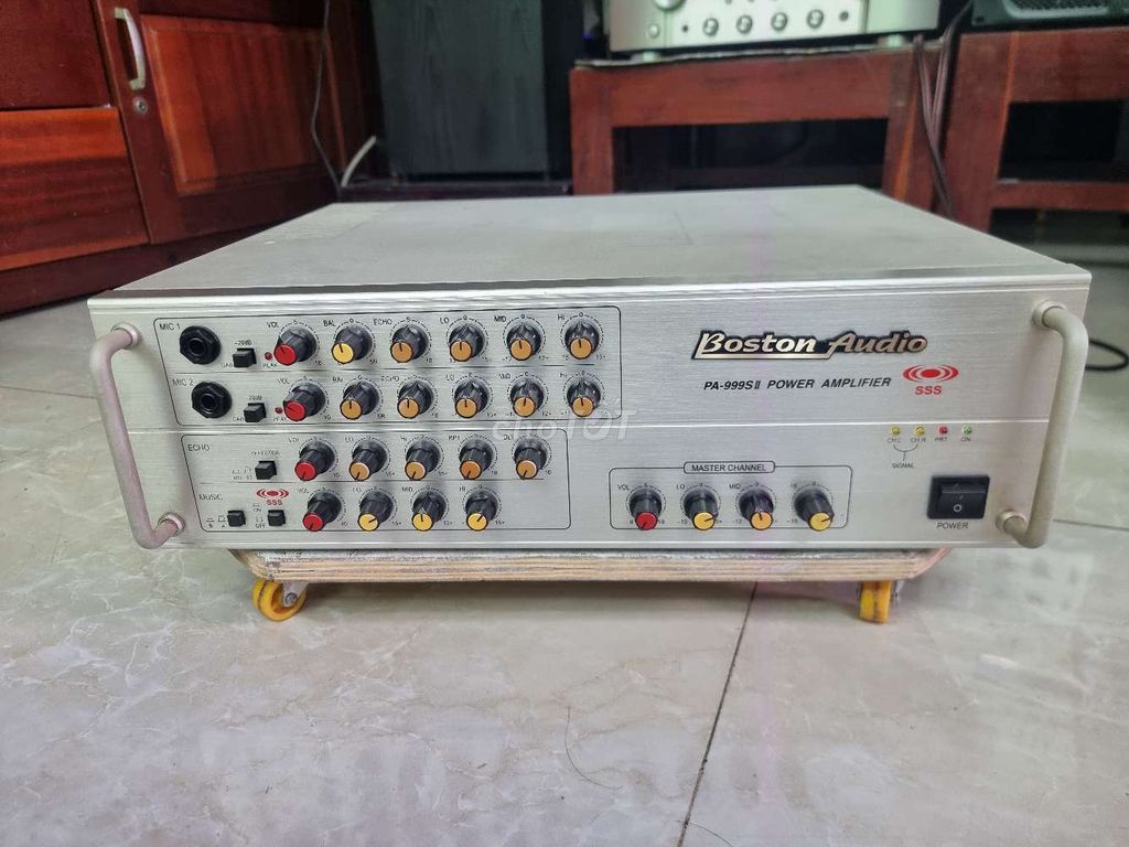 Amply Boston Audio PA-999SII Bạc. Mua bán Tivi, Âm thanh tại Quận 12 Tp Hồ Chí Minh được đăng bởi Tiến Dũng Âm Thanh Bãi  Tuyển chọn  hình 1