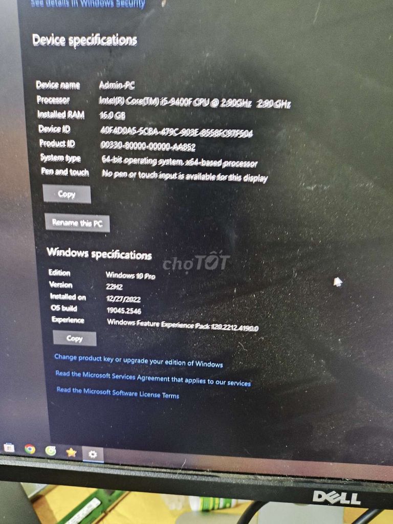 Máy tính để bàn i5 9400F 16GB GTX 1060. Mua bán Máy tính để bàn tại Thành phố Hội An Quảng Nam được đăng bởi dong hình 1