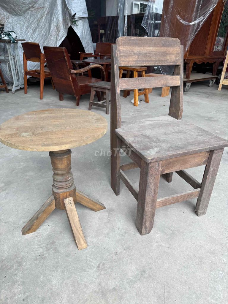 Nhận đặt đóng ghế đẩu, ghế cafe gỗ theo yêu cầu Re. Mua bán Bàn ghế tại Quận 6 Tp Hồ Chí Minh được đăng bởi Kho Gỗ Cũ TpHCM hình 4