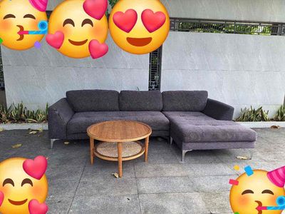 sofa góc L kèm bàn gỗ. Mua bán Bàn ghế tại Quận Gò Vấp Tp Hồ Chí Minh được đăng bởi Hồng Giang