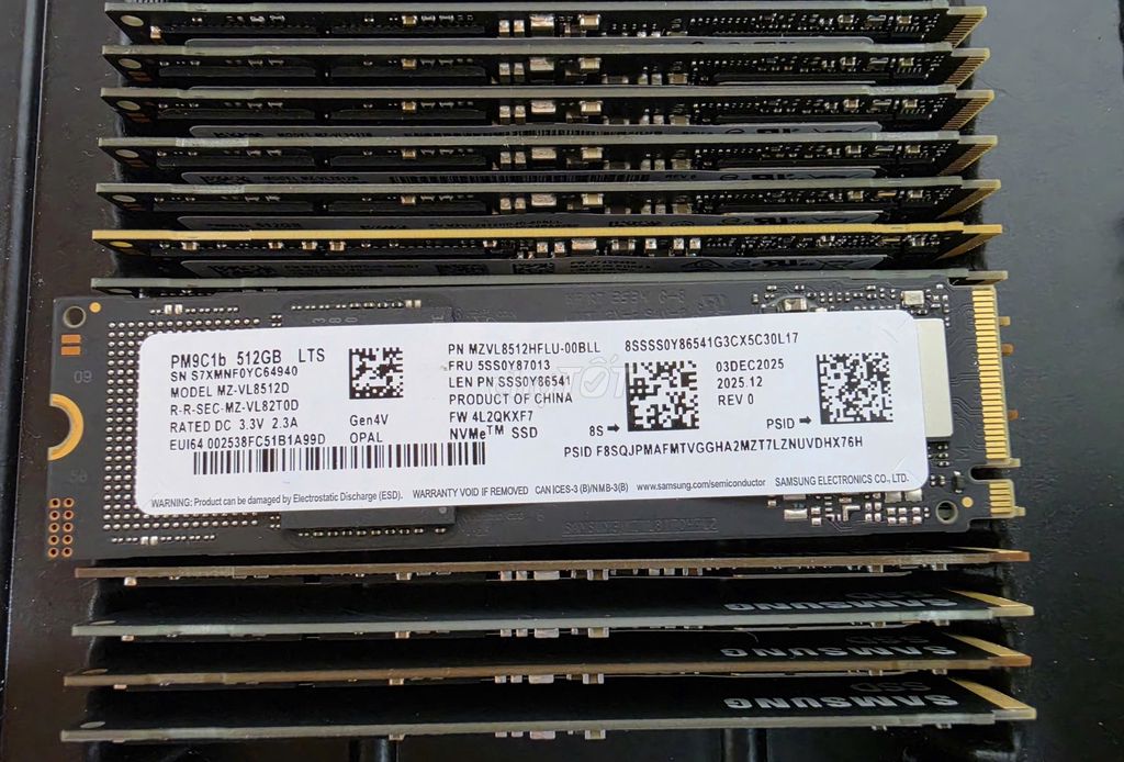 SSD 512GB Samsung PM9C1b NVMe Gen4 2280 - 125438633