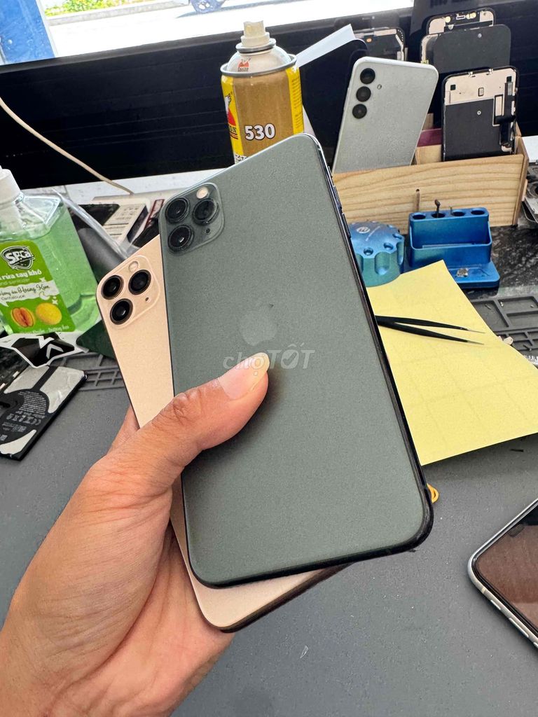 Apple iPhone 11 Pro Max Xám, Vàng. Mua bán Điện thoại tại Thành phố Huế Thừa Thiên Huế được đăng bởi Pan Phone hình 1