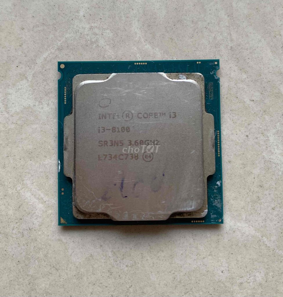 chip cpu intel core i3-8100 (sk 1151 v2)