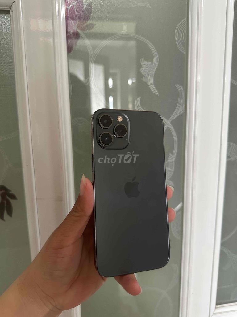 Apple iPhone 12 Pro Max 128GB đen có góp. Mua bán Điện thoại tại Quận 12 Tp Hồ Chí Minh được đăng bởi Rạy Apple hình 1