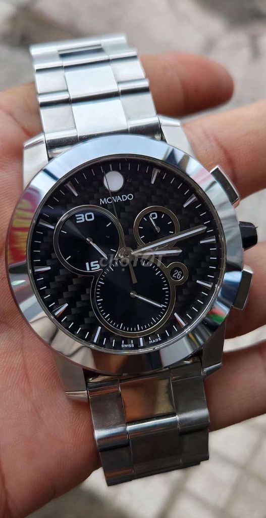 Movado Vizio 0606551 Chính Hãng Thụy Sỹ  đẹp 99%. Mua bán Đồng hồ tại Thị xã Phú Mỹ Bà Rịa - Vũng Tàu được đăng bởi Phan Quí hình 1