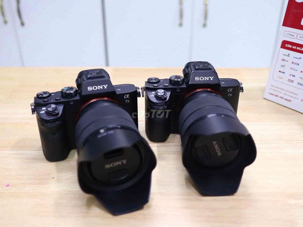 Bán 2 bộ sony A7M2 +lens 28-70f3.5-5.6 Body lens. Mua bán Máy ảnh, Máy quay tại Thành phố Thủ Dầu Một Bình Dương được đăng bởi Chinh Lee hình 1