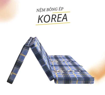 Nệm bông ép Korea mới 100%