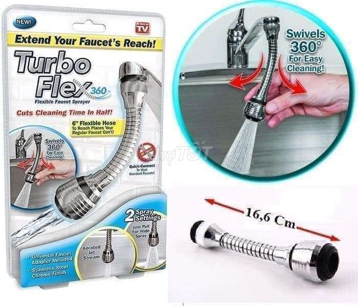 ĐẦU VÒI TĂNG ÁP TURBO FLEX. Mua bán Nội thất, đồ gia dụng khác tại Quận Hà Đông Hà Nội được đăng bởi Đinh Len hình 1