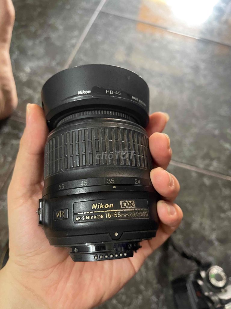 Ống kính Nikon AF-S 18-55mm Đen Đã sử dụng. Mua bán Máy ảnh, Máy quay tại Quận Bình Tân Tp Hồ Chí Minh được đăng bởi Mr Duong hình 1