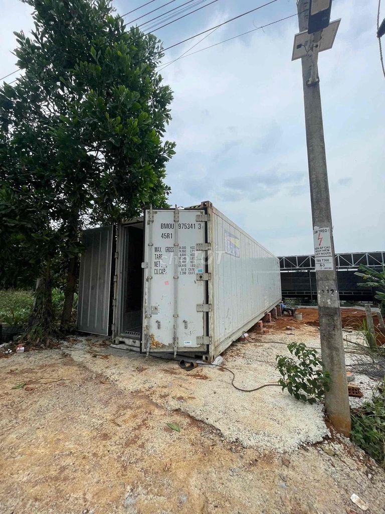 Container lạnh 40 feet. Mua bán Đồ chuyên dụng, Giống nuôi trồng tại Huyện Đắk R'Lấp Đắk Nông được đăng bởi Khoa Container Lạnh hình 1