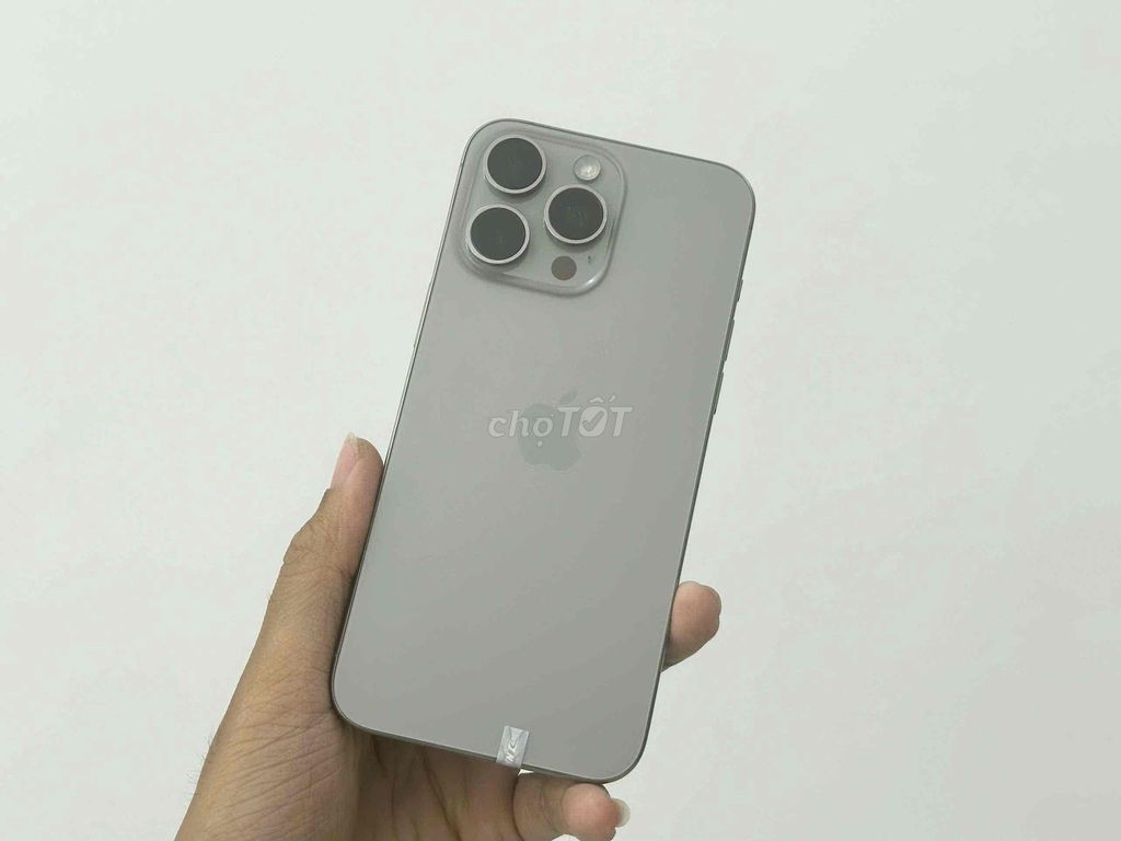 iPhone 15 Pro Max 256GB Natural Pin 95% Nguyên Zin. Mua bán Điện thoại tại Quận Cái Răng Cần Thơ được đăng bởi Cầm đồ Nhanh hình 1