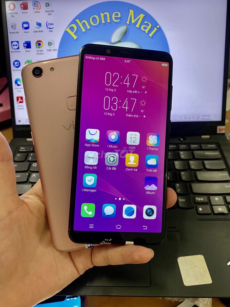 Điện thoại 2 sim cảm ứng ViVo y75 Ram 4G/64GB ZIN. Mua bán Điện thoại tại Quận Tân Phú Tp Hồ Chí Minh được đăng bởi Phone Mai  hình 1