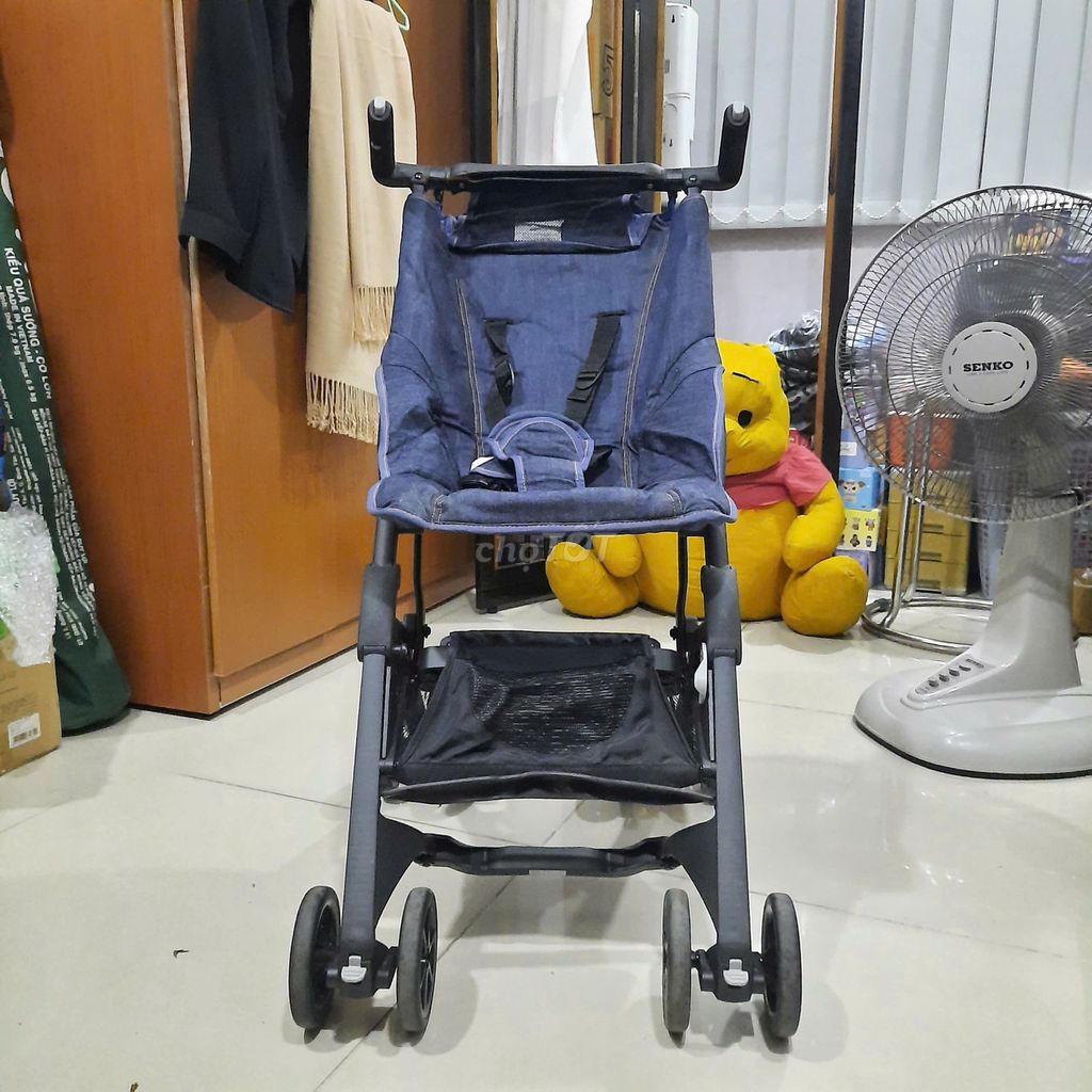 Xe Đẩy Goodbaby Pockit, Vải Jean, Gấp Gọn