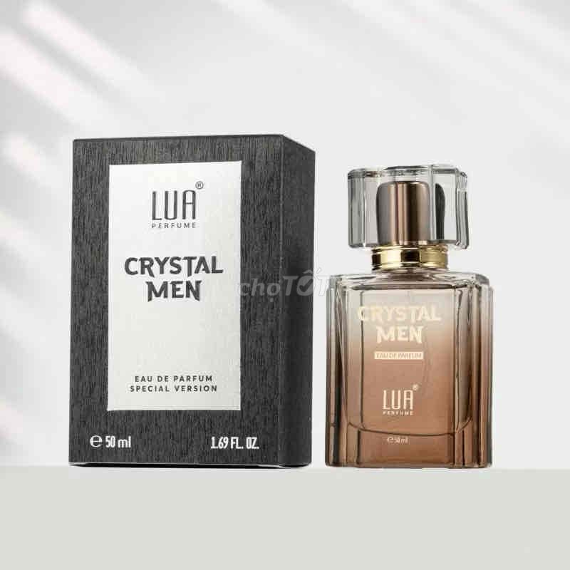 Nước Hoa Nam Chính Hãng Crystal Men 50ml Hương Thơ