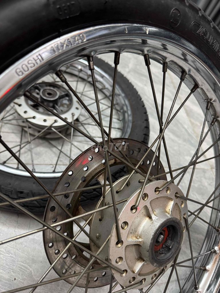 cặp bánh rin future 1 date 99 trùng mã J-V. Mua bán Phụ tùng xe tại Quận Bình Thạnh Tp Hồ Chí Minh được đăng bởi ET  hình 3