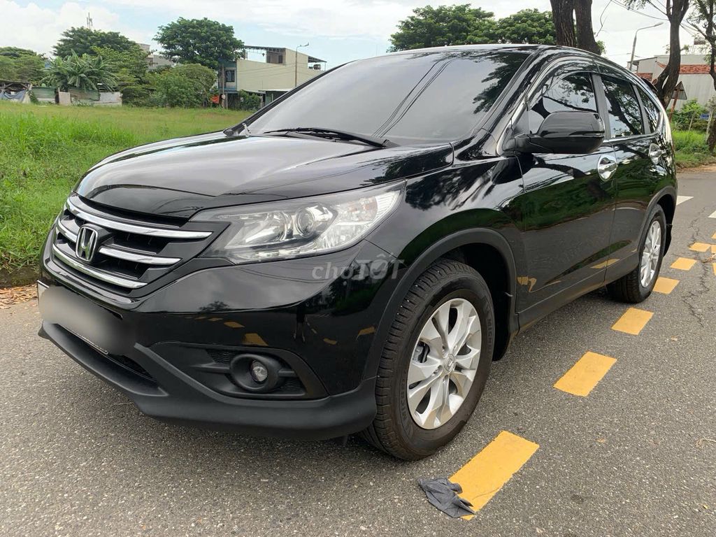 Honda CRV черный оранжевый бензин