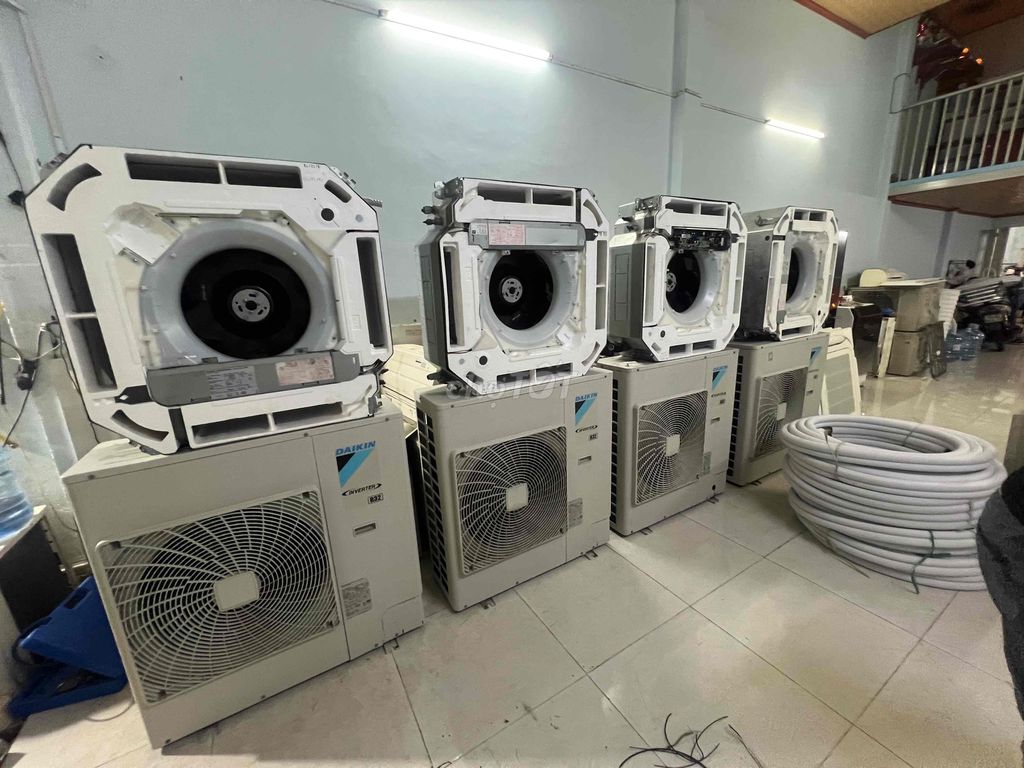 Daikin âm trần 5hp inverter made thái lan 98%