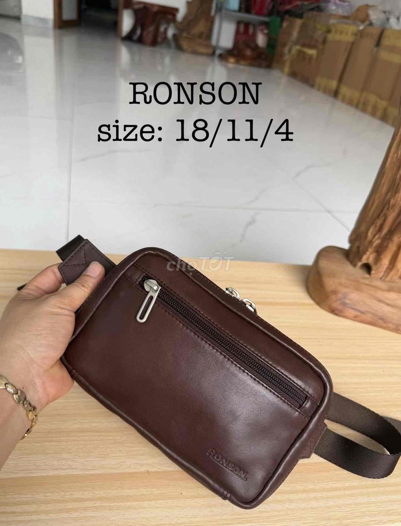 Túi đeo chéo Ronson size 18x11x4. Mua bán Túi xách tại Huyện Tân Phú Đồng Nai được đăng bởi Wang Andy hình 1