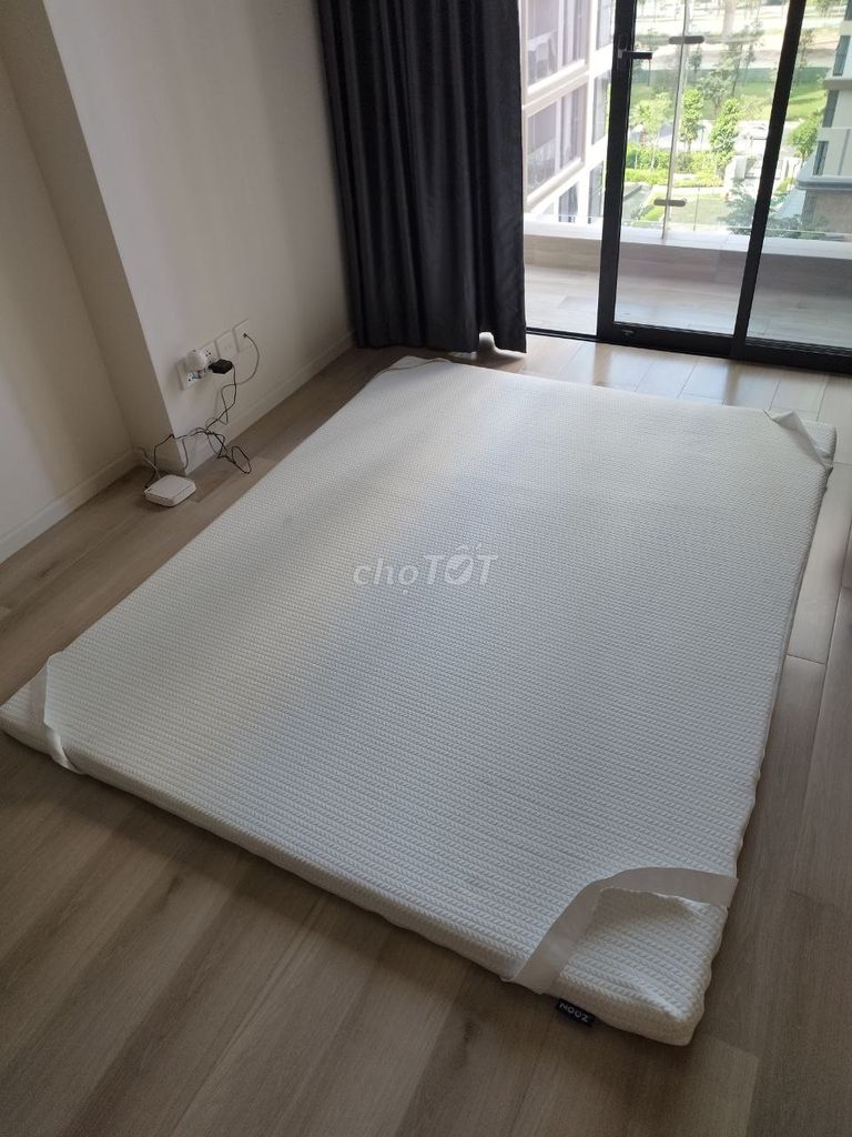 Topper Nệm Cao Su NOOZ 160x200x5 cm, Q9, Long Binh