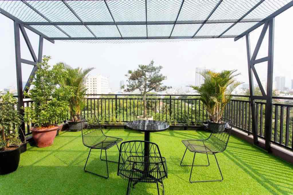 Căn hộ sân vườn view cầu Rồng, Sơn Trà giá 15tr