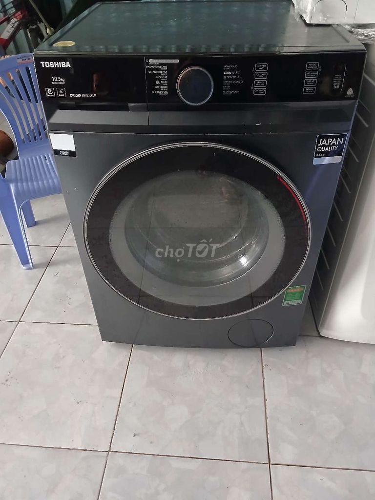 Máy giặt Toshiba 10.5kg cửa ngang Origin Inverter. Mua bán Máy giặt tại Quận Cái Răng Cần Thơ được đăng bởi Chuyên Máy Lạnh Nội Địa hình 1
