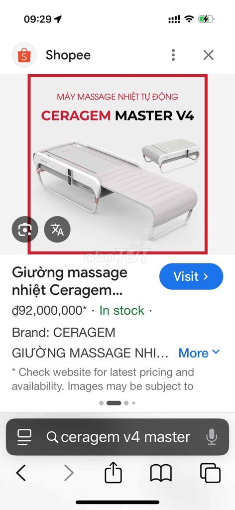 Ceragem giường nằm điều trị. Mua bán Đồ chuyên dụng, Giống nuôi trồng tại Huyện Đất Đỏ Bà Rịa - Vũng Tàu được đăng bởi Trinh Tran hình 1