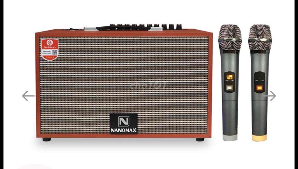 Loa karaoke Nanomax K-01. Mua bán Tivi, Âm thanh tại Huyện Đức Thọ Hà Tĩnh được đăng bởi Anh Ba Khía hình 1
