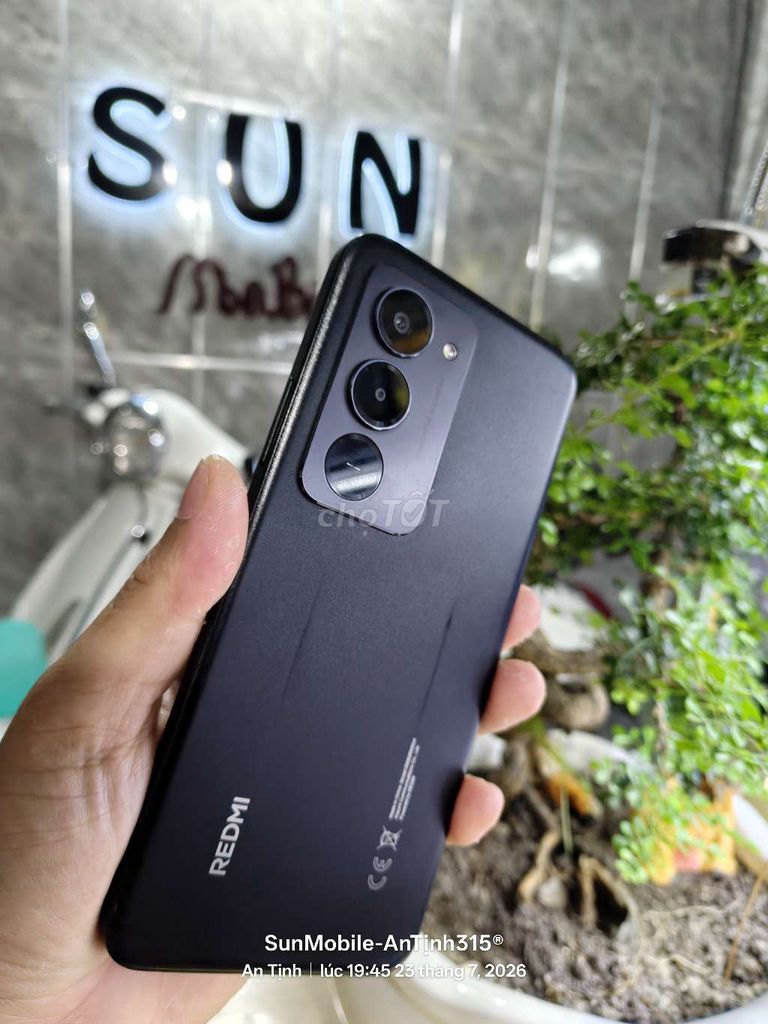 Redmi 15 R6+128 Pin7000 Snap685 2sim đóm sáng. Mua bán Điện thoại tại Huyện Trảng Bàng Tây Ninh được đăng bởi Sun Mobile Shop Điện Thoại Trảng Bàng Tây Ninh 01 hình 1