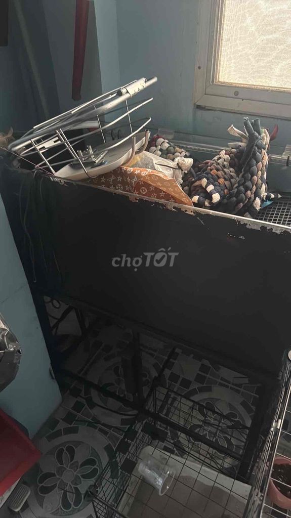 Hồ cá Kính đúc 40x40x80cm. Mua bán Phụ kiện, Thức ăn, Dịch vụ tại Quận 11 Tp Hồ Chí Minh được đăng bởi Phuong Lê hình 1