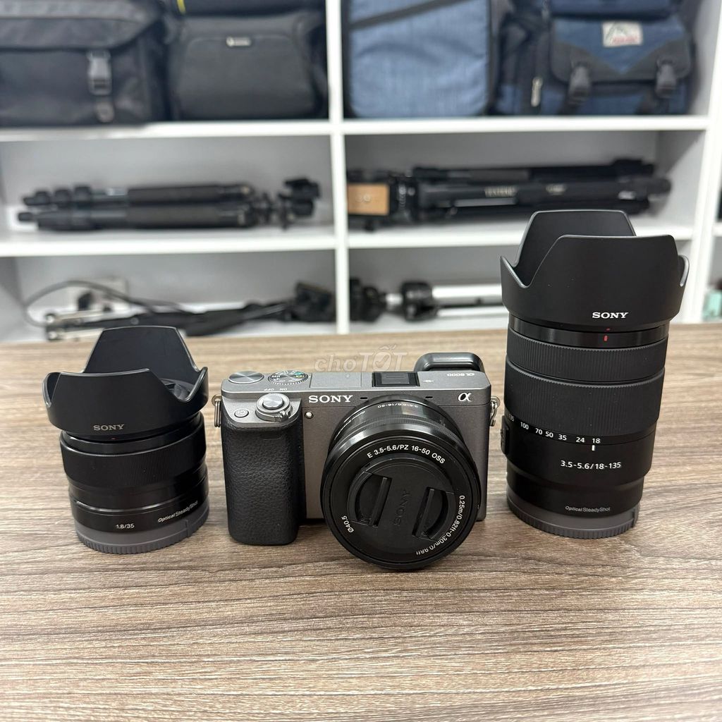 Sony A6000 & 16-50 F3.5 & 18-135 OSS & 35 F1.8. Mua bán Máy ảnh, Máy quay tại Quận Thanh Xuân Hà Nội được đăng bởi Máy Ảnh Nguyễn Cường hình 1
