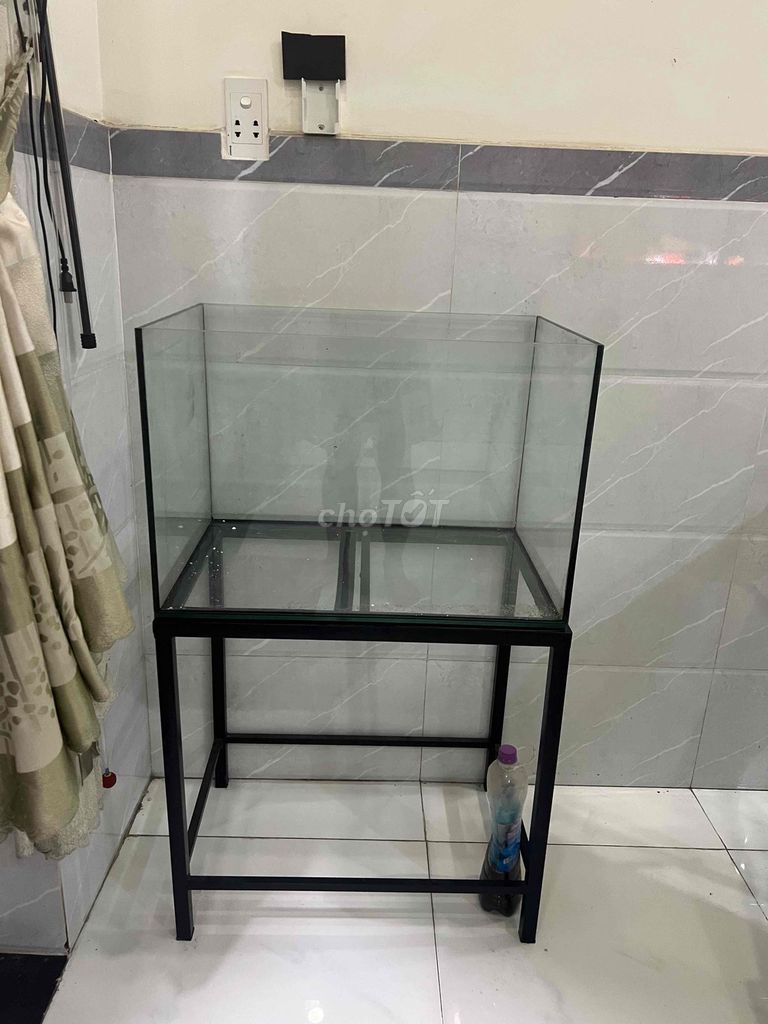 Hồ cá Kính Kim loại 60x40 Đen. Mua bán Phụ kiện, Thức ăn, Dịch vụ tại Quận Tân Bình Tp Hồ Chí Minh được đăng bởi tung vu hình 1