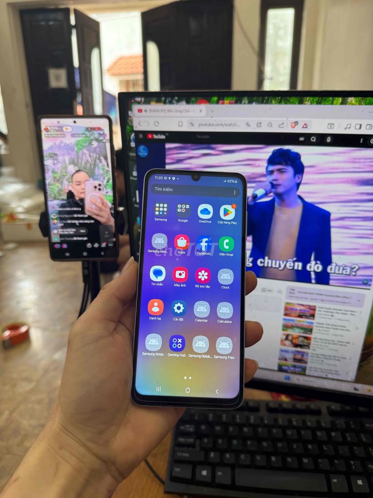 Samsung Galaxy A05 Trắng. Mua bán Điện thoại tại Huyện Hoài Đức Hà Nội được đăng bởi phan văn hưng hình 1