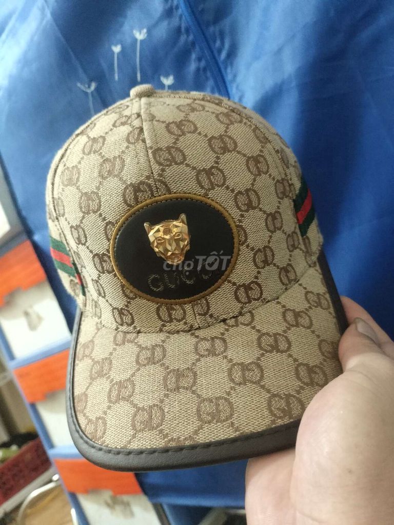 Mũ lưỡi trai Gucci Nâu Cao cấp. Mua bán Phụ kiện thời trang khác tại Quận Hoàn Kiếm Hà Nội được đăng bởi Tiên Sinh hình 1