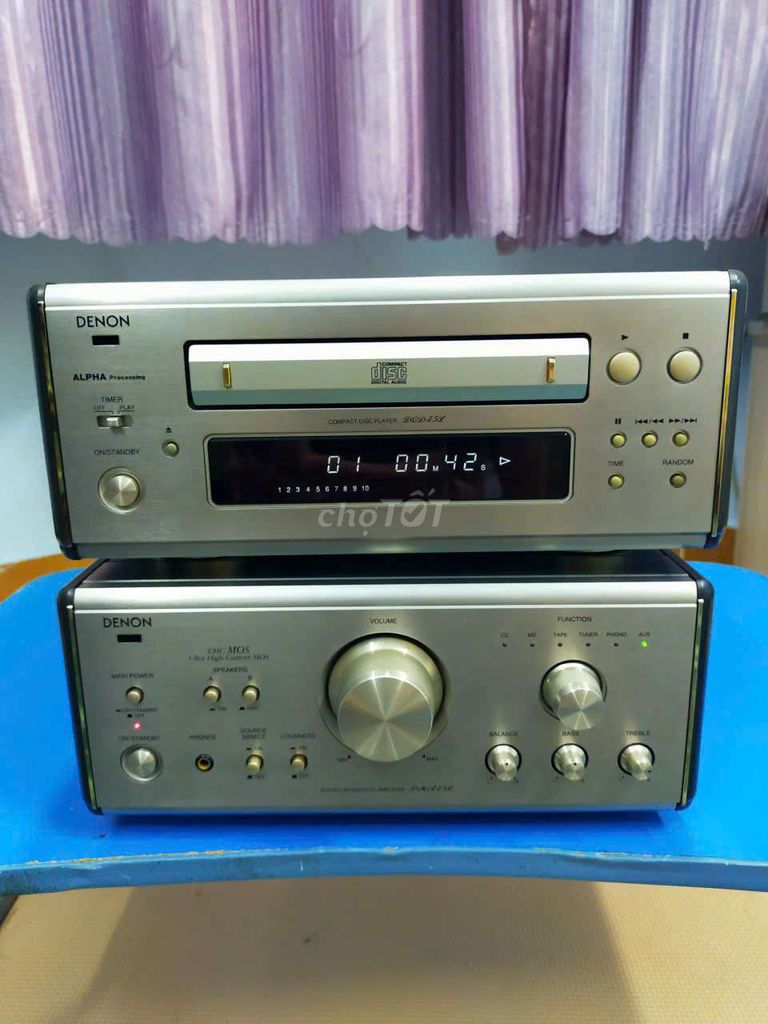 Denon PMA-7.5L Bạc 100V 125W. Mua bán Tivi, Âm thanh tại Quận 6 Tp Hồ Chí Minh được đăng bởi Trí Huỳnh  hình 1