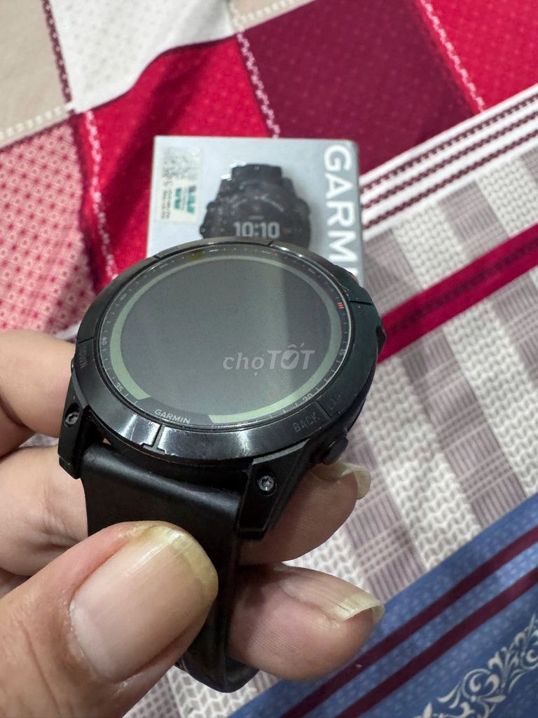 Garmin Fenix 7X Đen Thép. Mua bán Thiết bị đeo thông minh tại Quận Ngô Quyền Hải Phòng được đăng bởi Khánh Trần hình 1