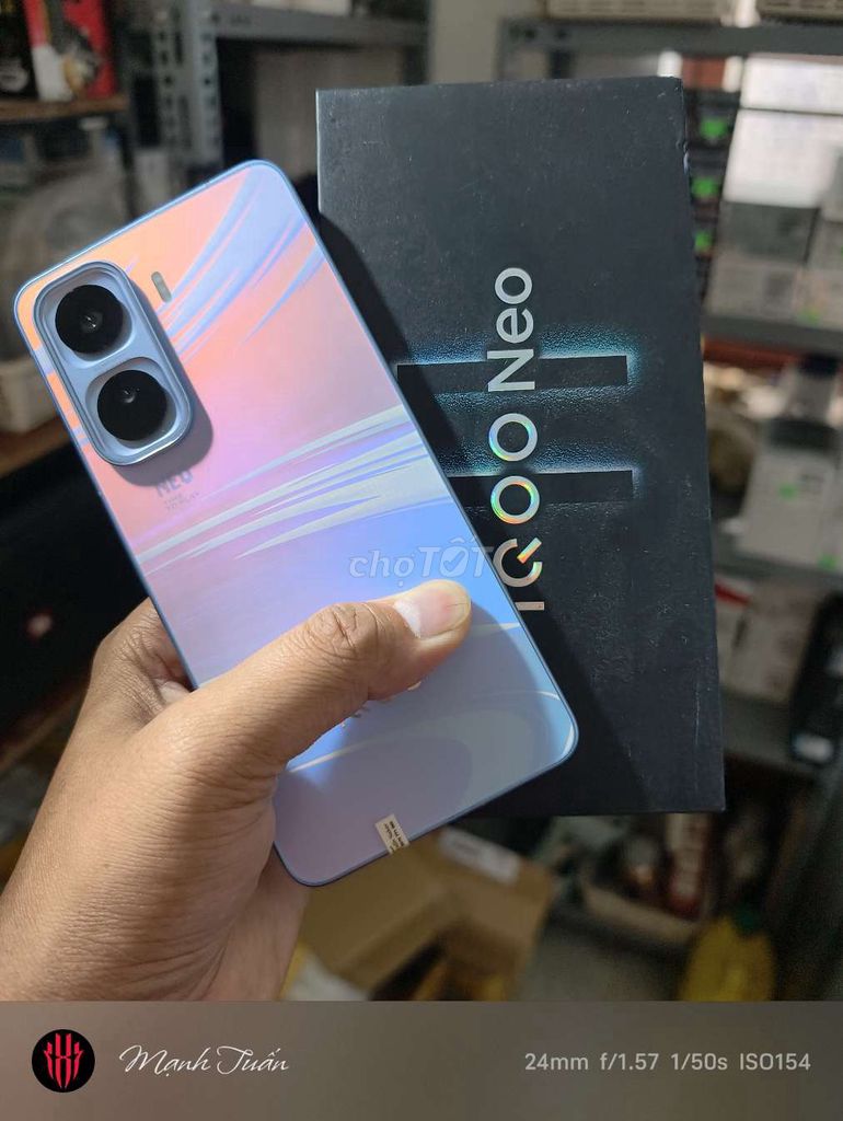 IQOO Neo 11 12GB/256GB  Like New. Mua bán Điện thoại tại Huyện Lý Nhân Hà Nam được đăng bởi Mạnh Tuấn hình 1