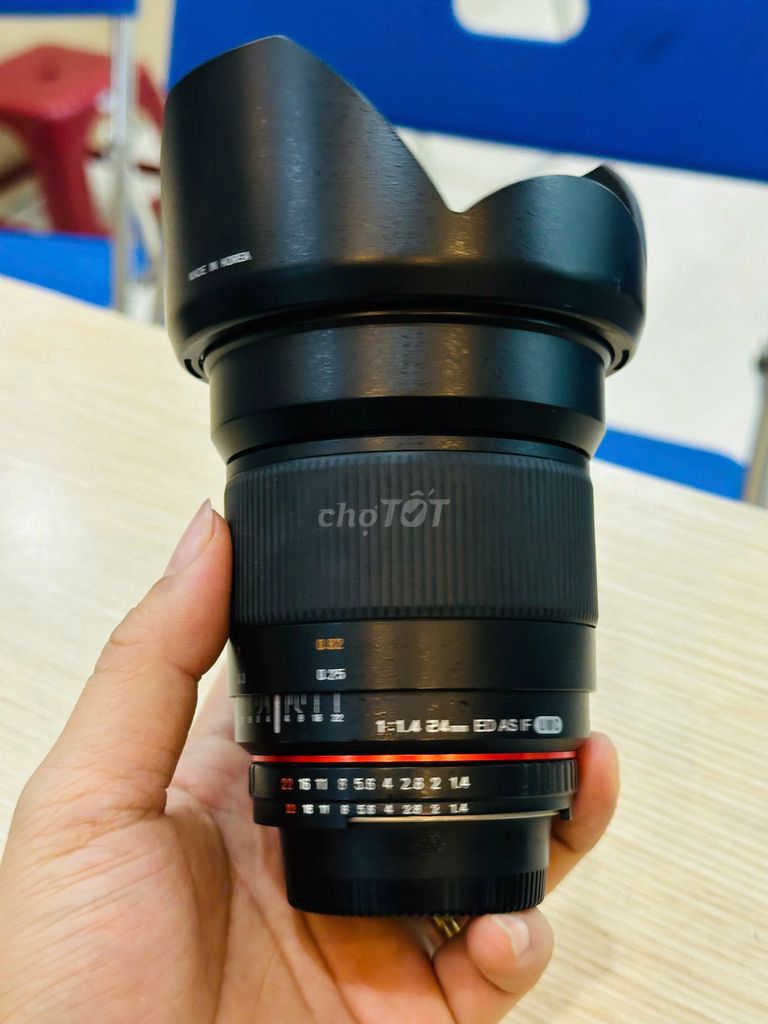 Ống kính Rokinon 24mm F1.4 for Nikon. Mua bán Máy ảnh, Máy quay tại Quận Đống Đa Hà Nội được đăng bởi Thế Hoàng hình 1