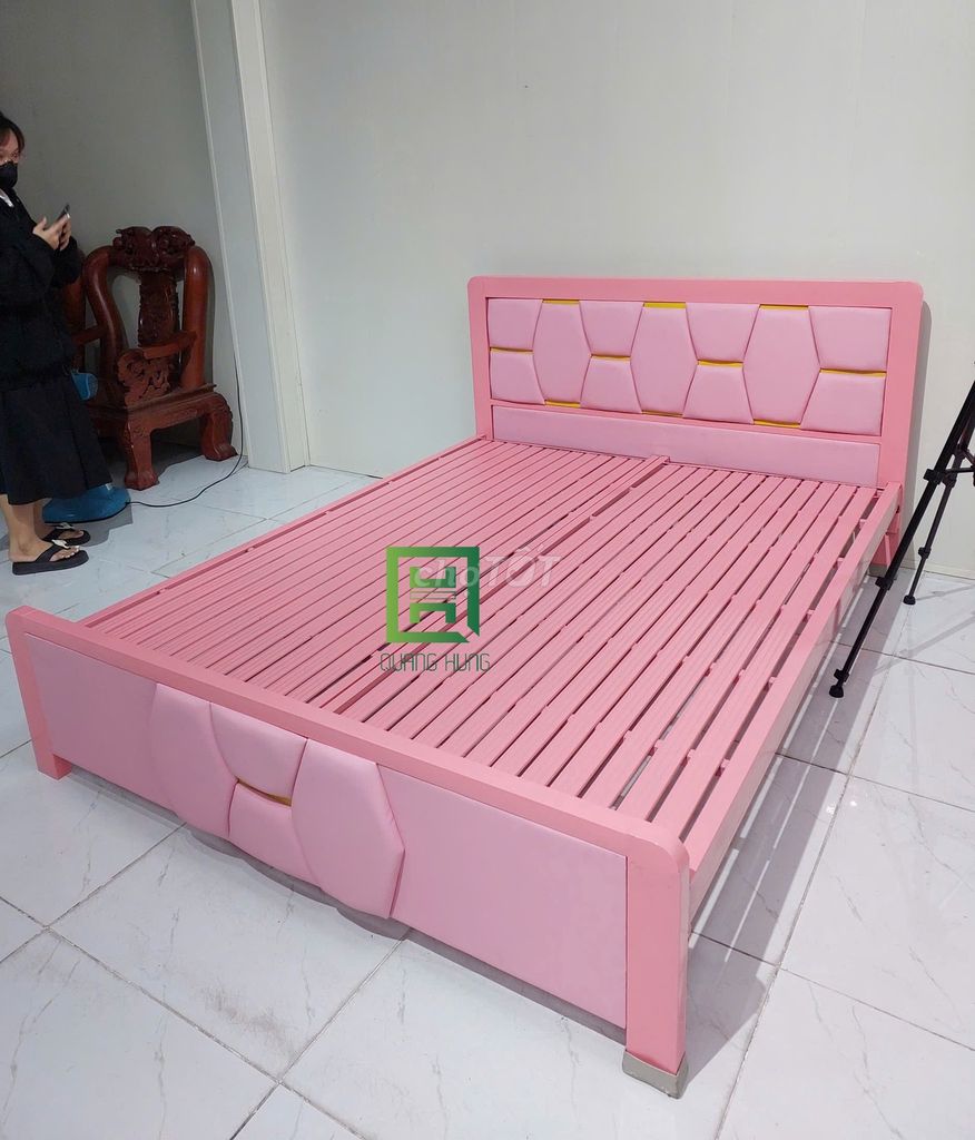 GIƯỜNG NGỦ GIÁ RẺ= GIƯỜNG NGỦ SALE= GIƯỜNG NGỦ. Mua bán Giường, chăn ga gối nệm tại Thành phố Dĩ An Bình Dương được đăng bởi Nội Thất Quang Hùng TD hình 1