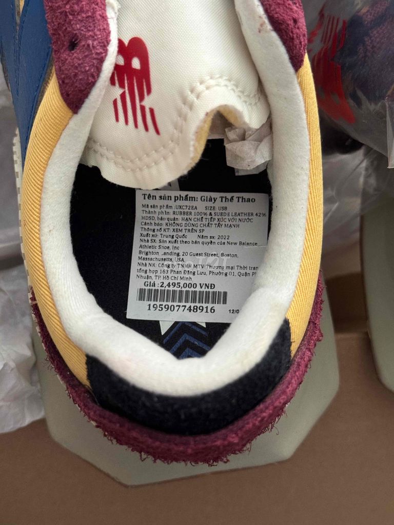Giày thể thao New Balance XC72. Mua bán Giày dép tại Thị xã Tân Uyên Bình Dương được đăng bởi Trương Hoàng  hình 1