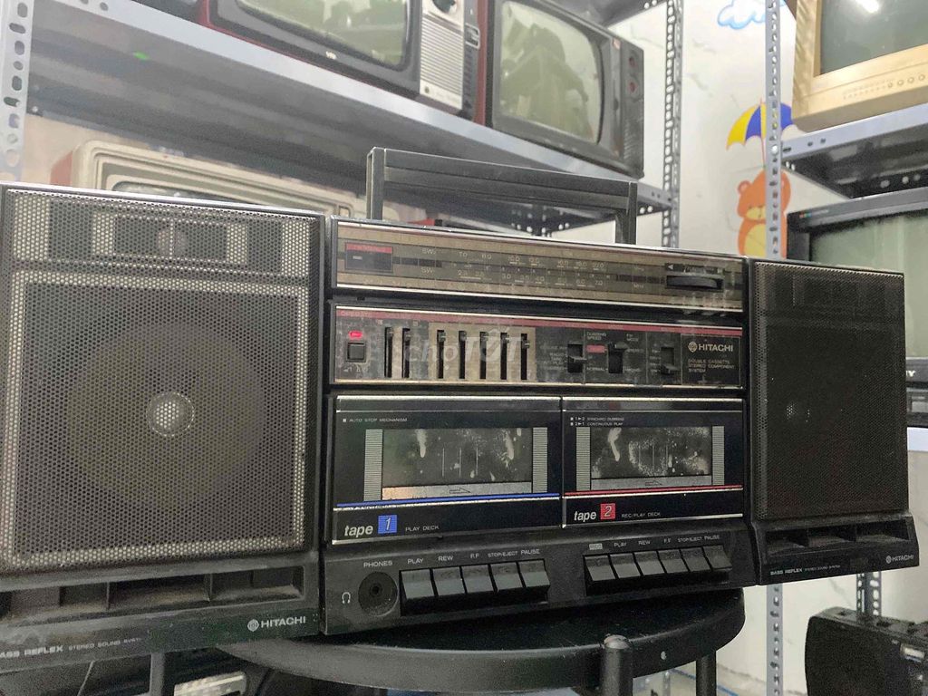 Đầu cassette Hitachi đã sử dụng. Mua bán Tivi, Âm thanh tại Quận Sơn Trà Đà Nẵng được đăng bởi Đồ xưa Decor hình 1