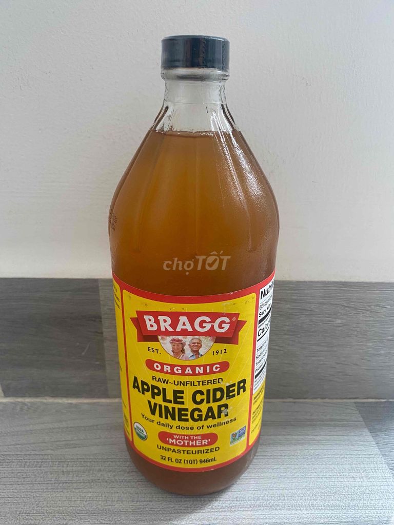 Giấm táo Bragg Organic 946ml Mỹ. Mua bán Đồ ăn, thực phẩm và các loại khác tại Quận Phú Nhuận Tp Hồ Chí Minh được đăng bởi Hân hình 1