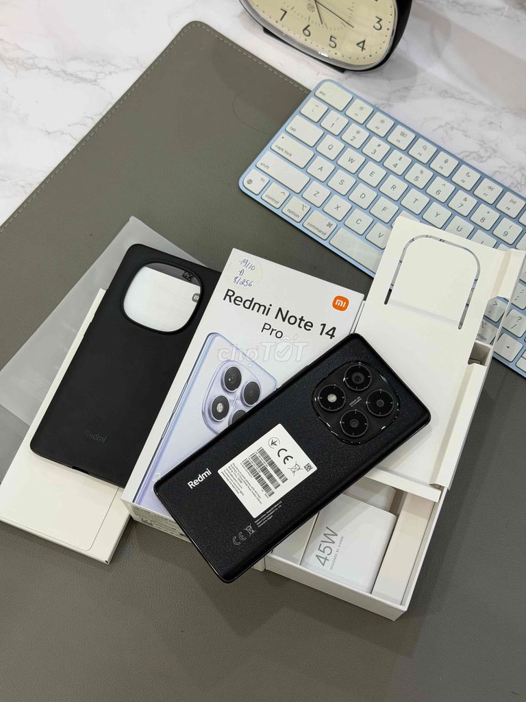 Xiaomi Redmi Note 14 Pro 256GB Đen 99%. Mua bán Điện thoại tại Thành phố Cà Mau Cà Mau được đăng bởi Thanh phong  hình 1